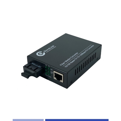 खरीदें फाइबर मीडिया कन्वर्टर्स 10/100Mbps सिंगलमोड SMF 1310nm डुअल SC 20KM ऑनलाइन निर्माण
