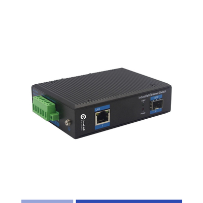 खरीदें औद्योगिक फाइबर मीडिया कनवर्टर 10/100/1000M 1 SFP 1 RJ45 पोर्ट के साथ सिंगलमोड SMF डुप्लेक्स 1310nm 20KM ऑनलाइन निर्माण