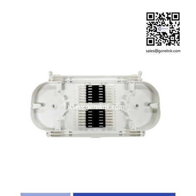 खरीदें 24 Fiber Splice Tray Grey for Fiber Network Organization and Protection ऑनलाइन निर्माण
