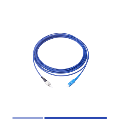 खरीदना Armored Fiber Patch Cord  Singlemode FC/UPC-SC/UPC Simplex LSZH with Superior Durability and Protection ऑनलाइन निर्माण