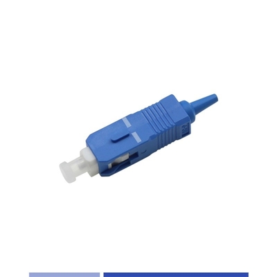 OS2 सिंगलमोड SC/UPC SIMPLEX 0.9 मिमी फाइबर ऑप्टिक कनेक्टर